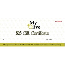 Gift Certificate - 25 Dollars