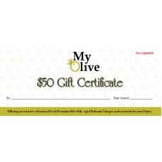 Gift Certificate - 50 Dollars