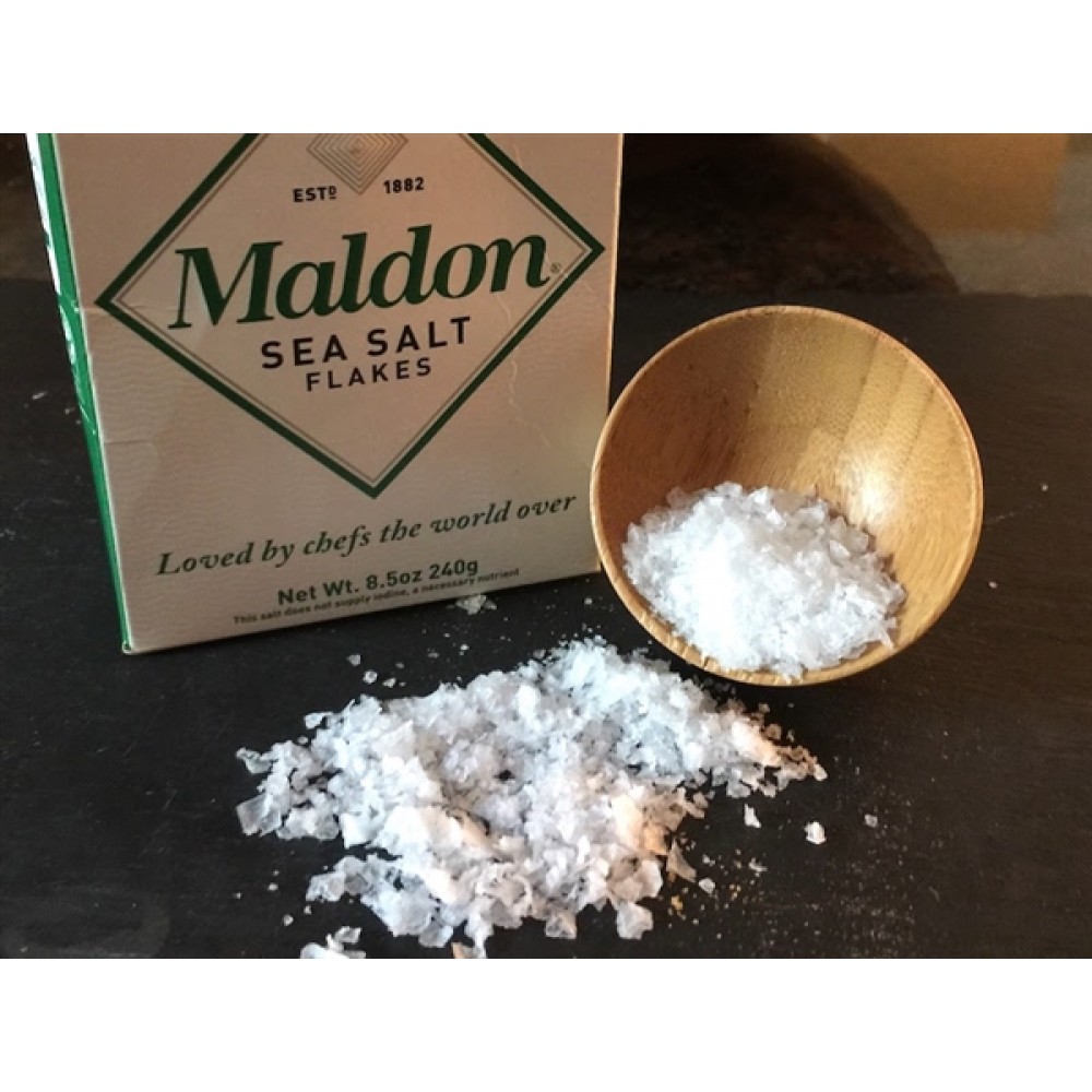 Maldon Flaked Sea Salts - 240 g Box.