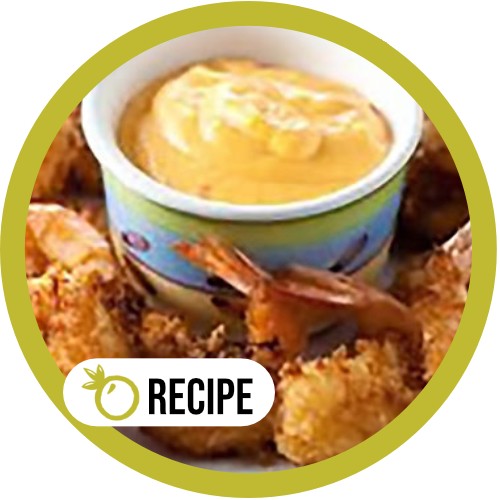 (Recipe) Thai Coconut Shrimp with Chilli-Mango Salsa