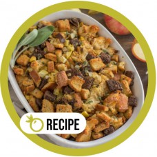 (Recipe) Apple Pecan Stuffing